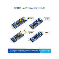 สายเคเบิลบอร์ดแปรงโมดูล FT232RL Micro USB เป็น TTL USB เป็น FT232อนุกรม Uart