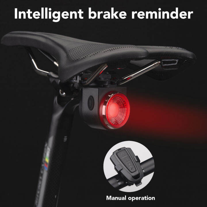 antusi-road-bike-anti-theft-alarm-lock-automatic-ke-cycling-taillight-remote-control-bicycle-rear-light-mtb-wireless-bell