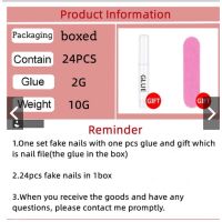 【500PcsSet】Transparent Fake Nails Pointed Ballet Nails Acrylic Nails Waterproof Nail Art Design French Fake Nails Toenails Fake Nails for Kids