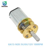 มอเตอร์เกียร์ดีซีขนาดเล็ก3V 6V 12V 100Rpm สำหรับ Ga13-N20ของเล่น Diy รถศิลปะ