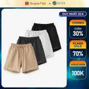 Quần short nam oversize CATSA vải dù 4 màu, thoáng mát, trẻ trung QSJ082