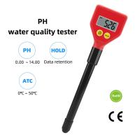 PH-98103ปากกาประเภท Ph Meter 0.1ความแม่นยำสูงดิจิตอล PH ทดสอบคุณภาพน้ำแบบพกพาพิพิธภัณฑ์สัตว์น้ำเครื่องวัดความเป็นกรด ATC