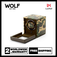 กล่องหมุน กล่องนาฬิกา WOLF1834 รุ่น ELEMENTS SINGLE CUB WATCH WINDER (Earth)