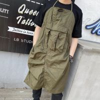 Japanese Style Brief Aprons Custom Logo Barista Uniform Overalls Barber Catering Painting Apron Unisex Work Apron For Men Women Aprons