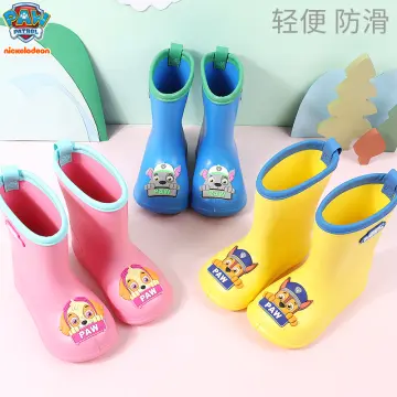 Girls paw patrol rain on sale boots