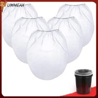 UMMEAX 10 Pack 10ชิ้น/เซ็ต ถุงกรองสี ถังยืดหยุ่น ตาข่ายแบบตาข่าย ถุงกรองตาข่ายละเอียด ใช้ซ้ำได้ 2แกลลอน ถุงกรองสำหรับเปิด ระบายสีสวน