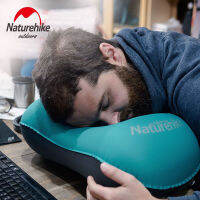 ▬❈☃ Naturehike Inflatable Pillow Travel Air Pillow Camping Sleeping Gear Portable TPU Cotton Pillow Case NH17T013-Z