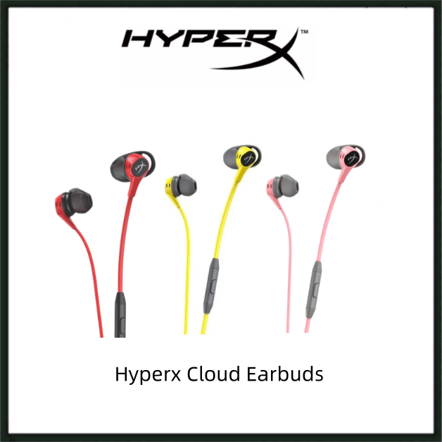 HyperX Cloud Earbuds Gaming Earphones with mic for game Lazada PH
