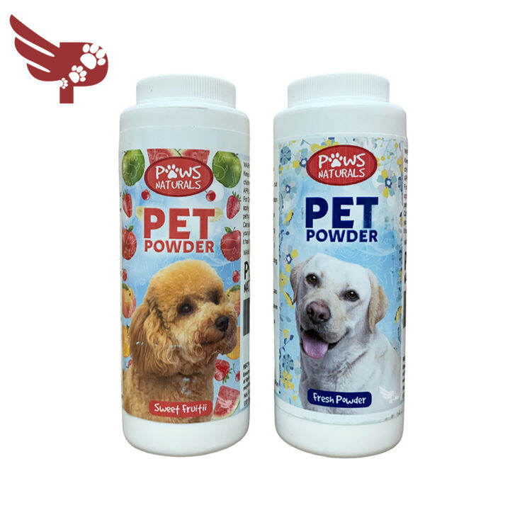 Paws Naturals Powder 100g Available in 2 scents Pet Powder