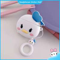 เคสฝาครอบป้องกันสำหรับหูฟังบลูทูธไร้สายรุ่น Airpods1/2หูฟังลายการ์ตูน