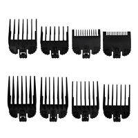 8Pcs Hair Clipper คู่มือการตัด Combs Guard ชุดเครื่องมือสำหรับ Clippers-1.5/3/4.5/6/10/13/19/25Mm