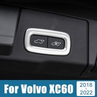 ✕ Car Accessories For Volvo XC60 2018 2019 2020 2021 2022 Stainless Trunk Switch Button Frame Trim Tailgate Open Cover Sticker