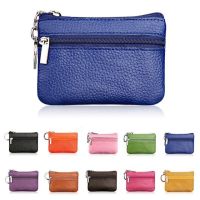 ○☄ Purses Coin Storage Women Pocket Children New Zipper Coin 2023 Leather Bags Genuine Pouch Female Purse Wallets Women