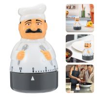 ◐✽ Chef Timer Cartoon Timing Reminder Cooking Chicken Run Accessories Kitchen Digital Clocks Knife Fork Manager