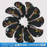 Cobra King Golf Headcover Club Headcover Iron Cover 10ชิ้น