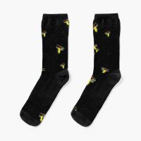 ❂✗ Fireflies lightning bugs summer night sky Socks Golf Socks