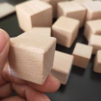 Wooden Cubes Unfinished Blank Square Wood Birch Blocks  for Painting and Decorating  Puzzle Making  Crafting and DIY Projects Pipe Fittings Accessorie