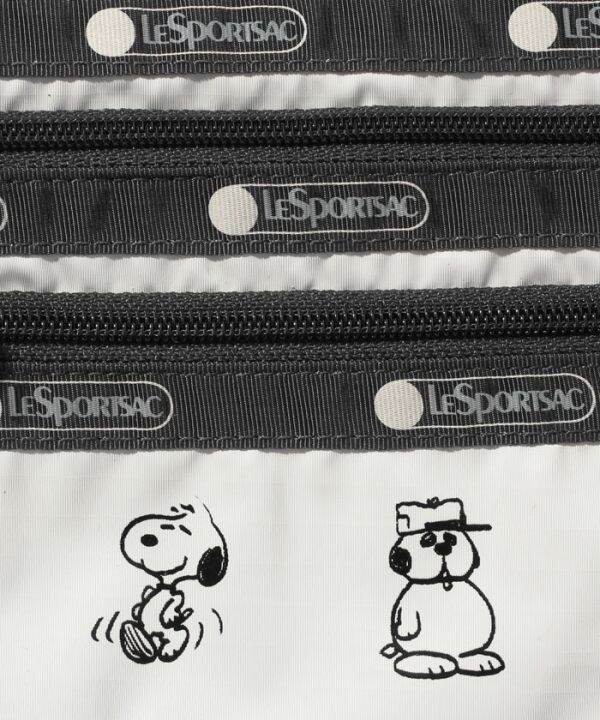 li-shibao-ใหม่กระเป๋าคลัทช์จำกัด-snoopy-กระเป๋าเงินเหรียญกระเป๋าเครื่องสำอาง7158สนูปี้สีขาว