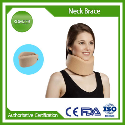 Neck ce by Cervical Collar - Adjustable Soft Support Collar Can Be Used During Sleep - Wraps Aligns and Stabilizes Vertee