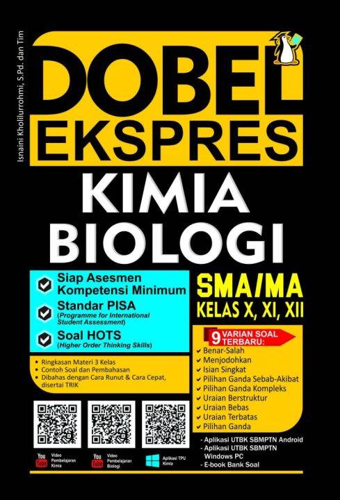 Original Dobel Ekspres Biologi Kimia Sma Ma Kelas X Xi Xii Buku