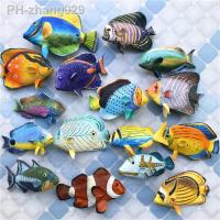 Home Creative Magnet Fridge Magnet Export Three-dimensional Ocean Fish Resin Magnet Decoration