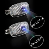 2pcs S Class Car Door Logo Light For AMG Mercedes Benz W221 2006-13 W447 Mercedes Courtesy Light AMG Logo Projector Lamp Bulbs  LEDs HIDs