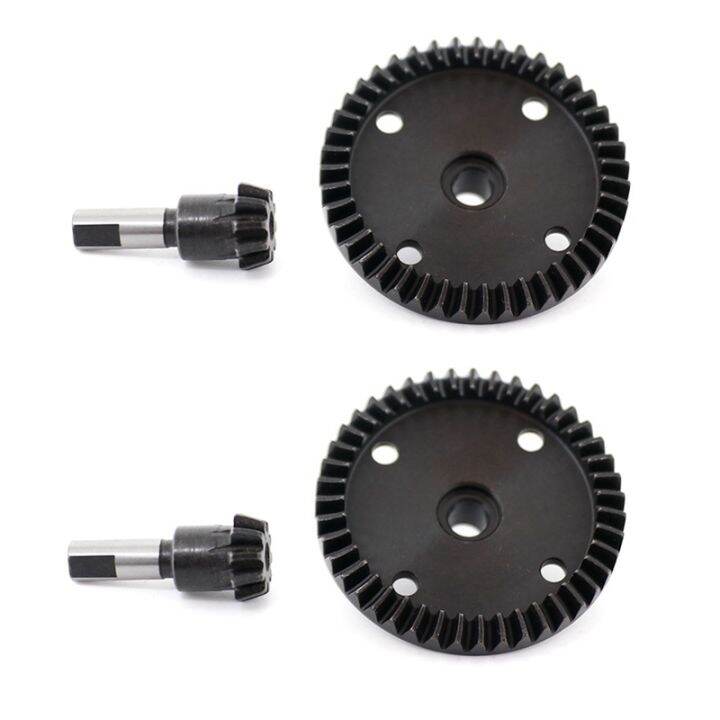 2-set-43t-main-diff-gear-metal-main-diff-gear-and-input-gear-10t-for-arrma-1-7-fireteam-mojave-1-8-kraton-notorious-outcast-6s-upgrade-parts