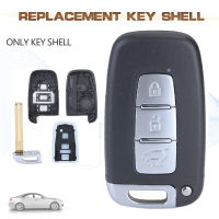 Keyecu Smart REMOTE Key SHELL Case FOB 3ปุ่มสำหรับ2009 2010 2011 2012 2013 Hyundai Equus Genesis Veloster