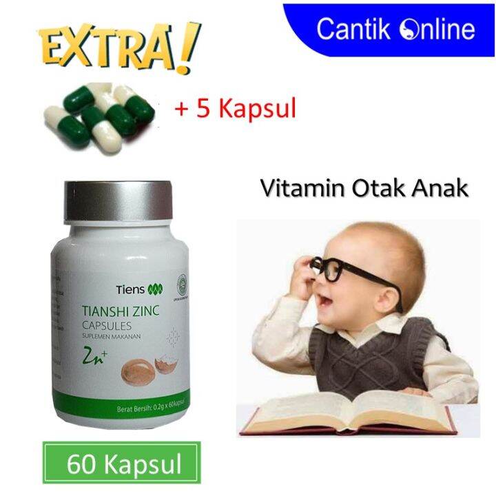 MULTIVITAMIN Zinc Vitamin Otak / meningkatkan daya ingat anak