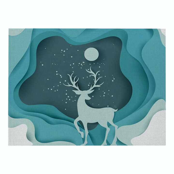 mzd-merry-christmas-christmas-snowflake-series-western-place-mat-new-home-cotton-linen-placemat-home-fabric-polyester-linen-kitchen-table-mat