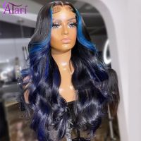 【jw】♕✤❈ Ombre Human Hair Wigs 13x4 13x6 Transparent Frontal Wig Front Straight 5x5 Closure