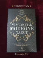 Visconti Di Modrone Tarot ไพ่ยิปซีคลาสสิคเคลือบทอง ไพ่ยิปซีแท้ลดราคา/ ไพ่ยิปซี/ ไพ่ทาโร่ต์/ ไพ่ออราเคิล/ Tarot/ Oracle/ Card