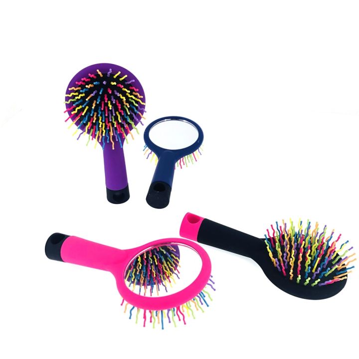 hair-comb-professional-rainbow-comb-rainbow-volume-anti-static-hair-curl-straight-massage-comb-brush-mirror-styling-tools