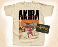 เสื้อยืดวินเทจของผู้ชาย {High-end clothing} Akira Vol 6 S-5XL ธรรมชาติ