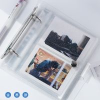 Yoofun 100/50 Pockets PVC Portable Photo Album Laser Color Album for Mini Instax &amp; Name Card Album Photo Book Transparent Card Holders