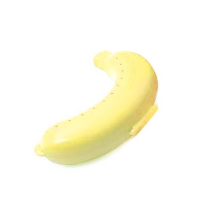 ที่ใส่กล่องเก็บของกล้วยอเนกประสงค์น่ารักใช้เก็บกลับบ้านกันการเดินทางปิคนิคตัวป้องกันอาหารเที่ยง
