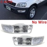 ✗ Car Front Bumper Fog Light Driving Lamp Daytime Fog Day Lights Lamp Without Wire For Toyota RAV4 1998 1999 Assembly