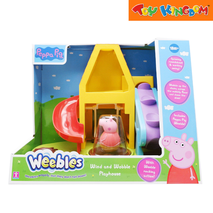 Weebles Peppa Pig Wind and Wobble Playhouse Lazada PH