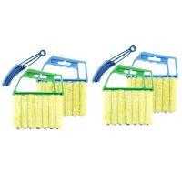 9Pcs Cleaning Brush Kit-6 Handheld Blinds&amp;3 Blinds Cleaner Dusting Brush Blinds Brush Window Air Conditioner Duster Dirt