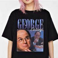 George Costanza Seinfield เสื้อ Jerkstore เรียกว่า90S ทีวีตลก Vintage 90SS-5XL