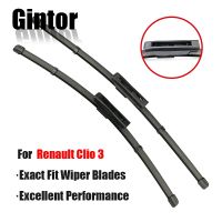 Gintor Wiper LHD Front Wiper Blades For Renault Clio 3 III Grandtour 2005 2012 Windshield Windscreen Front Window 24 quot; 16 quot;