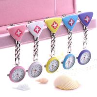 【CW】◎☊  1PC Fashion Round Triangular Doctor Hanging Clip on Pendant  pocket watch