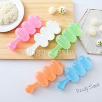 【Ready Stock】 ☂❈ C14 2pcs/set Shake Round Rice Ball Maker Kids Onigiri Sushi Mould DIY Sushi Bento Mold with Rice Scoop Kitchen Accessories