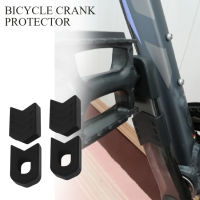 2คู่ MTB จักรยานเสือหมอบแขนข้อเหวี่ยงสำหรับจักรยานป้องกัน Crankset Cap Protector จักรยานซิลิโคนรองเท้าบูทข้อเหวี่ยงฝุ่น Boot