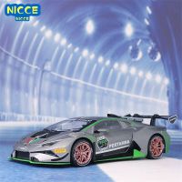 Nicce 1:32รถ Lamborghini HURACAN ST EVO โมเดลรถโลหะผสมรถสปอร์ตรถโมเดลรถของเล่นที่หล่อจากเหล็ก A240สะสมรุ่นโมเดล