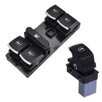 5Nd959857 5Nd959855 Power Main Window Switch Button for VW Jetta III 6 Golf GTI 5 6 Tiguan Passat B6