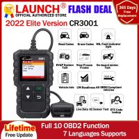 Launch X431 CR3001 Support Full OBDII/EOBD Function Creader 3001 Diagnostic Tool Multilingual Code Reader Scanner PK CR319 OM123