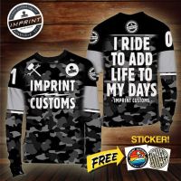 2023 design customs - imprint dark camo riding jerseymotorcycle jersey cycling jersey long shirt，Can be customization