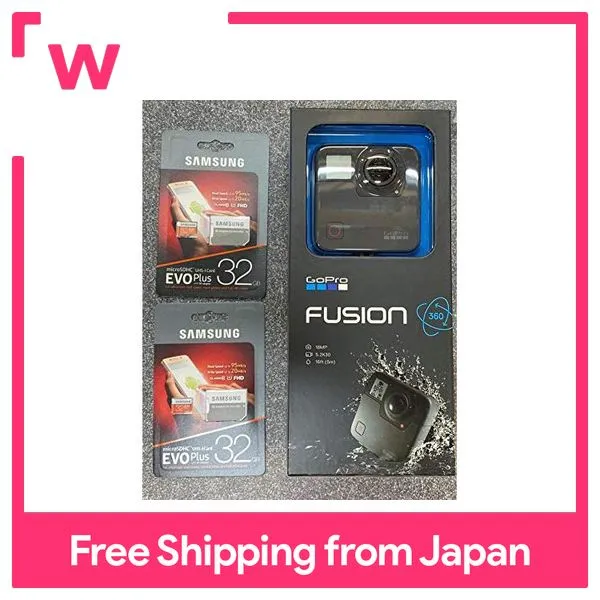 GoPro Fusion 360 ° Camera MicroSD Card x 2 Full Set + GoPro