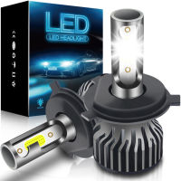 H7 LED ไฟหน้าหลอดไฟ16000LM 72W H1 H11ไฟหน้ารถ Mini Canbus 3000K 4300K 6000K 8000K ไฟตัดหมอกอัตโนมัติ9005 9006 9012